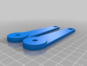 zwei-arm-drucken 3d-Drucker Teile Arme filament-guide filament-Halter filament Rolle 3d print model - Mito3D