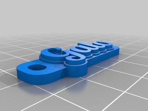 galo organização personalizado 3d print model - Mito3D