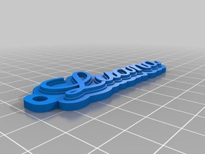 luana organization customized 3d print model - Mito3D