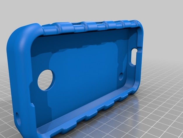 lumina ninjaflex grosso do caso telefone celular 635 nokia de 3D print model - Mito3D