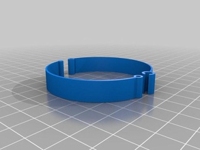 my customized clasp bracelets 3d print model - Mito3D