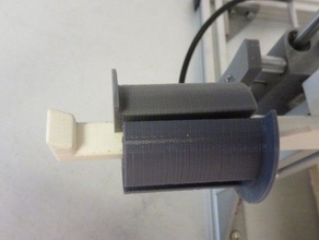 escalar spool estabilizador Impressora 3d acessórios sistemas modulares filamento de titular m xl spoolholder montagem 3d print model - Mito3D