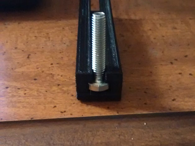 6mm bolt t track parts t-slot t-track 3D print model - Mito3D