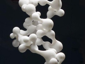 dna estilizado biologia o 3d print model - Mito3D