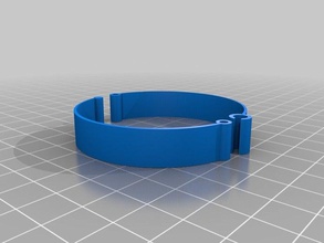 my customized clasp 2 bracelets 3d print model - Mito3D