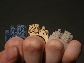 cityscape ring other 3d print model - Mito3D