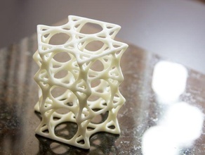 kagome big tower math art 3d print model - Mito3D