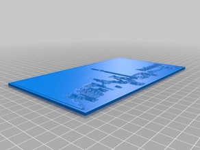 do skyline 2d art customized 3d print model - Mito3D