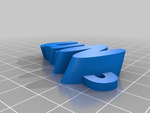 nuno organización personalizado 3d print model - Mito3D