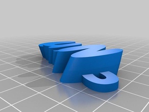 nuno2 organización personalizado 3d print model - Mito3D