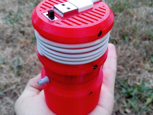 usb mini aspirador de pó gadgets barato diy vácuo 3D print model - Mito3D