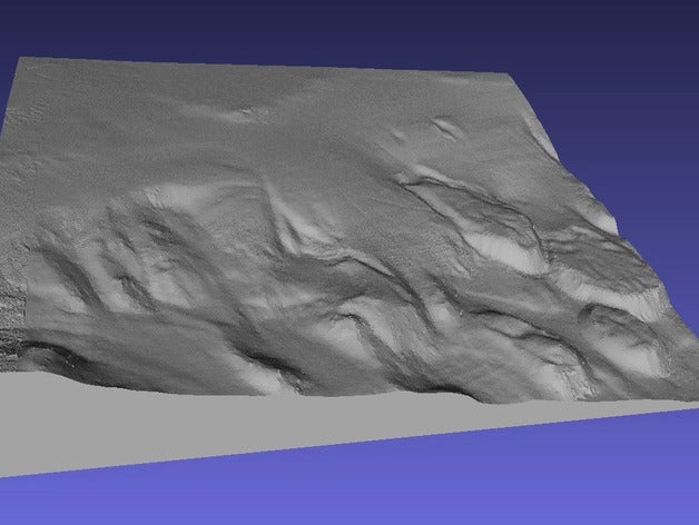 deep water horizon Ort Golf lernen bohren Geodäsie Geographie Mexiko Ozean Ozeanographie Meeresboden öl gut relief relief-Karte Topographie 3D print model - Mito3D