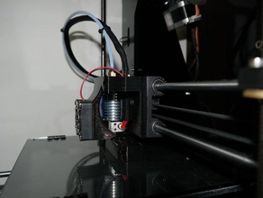 dual e3d v6 extruder migbot prusa i3 all parts 3d printer extruders 3d print model - Mito3D