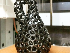 voronoi garrafa de klein arte da matemática 3d print model - Mito3D