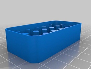Batteriefach aaa-Deckel 'volle aaa' Container kundengebundene 3d print model - Mito3D