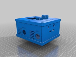 miniengine versão 21 caso 20 câmera arduino due controle de open source fotografia motor passo timelapse o lapso tempo do controlador vídeo 3d print model - Mito3D
