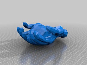 la main du bateau sculptures défi makeitfloat 3d print model - Mito3D