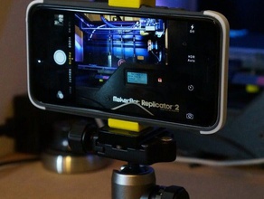 montaje en trípode para iphone 6 plus thule atmos x3 el teléfono móvil de la cámara iphone6plus 6plus soporte 3d print model - Mito3D