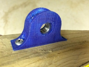 bearing mount parts ball part pla screw 3d print model - Mito3D
