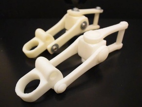 3d printed exoskeleton finger - one piece costume exoskeletononepiece 3d print model - Mito3D