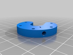 e3d v6-lock kossel 3d-Drucker Teile 3d print model - Mito3D