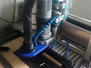 polvere di scarpe bzt macchina cnc macchine utensili 3d print model - Mito3D