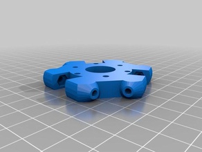 kossel effector hole distance 30mm 3d printer parts 3d print model - Mito3D