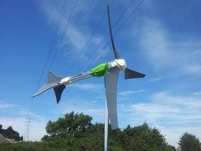 turbine de vent catchthewind l'électronique l'ingénierie haute école la vapeur tige technologie tvy l'université moulin à 3d print model - Mito3D