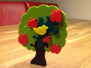 20 Yapboz elma ağacı bulmaca appletree jigsaw 3d print model - Mito3D