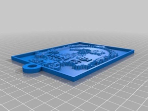 Impressão 3d kr ua vkcom Arte 2d personalizado 3d print model - Mito3D