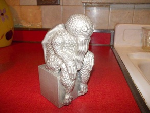 cthulhu de lovecraft esboço criaturas 3d print model - Mito3D