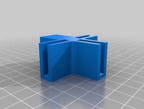 my customized mounting 3 side bottom stand diy 3d print model - Mito3D