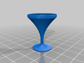 my customized style cup cocktail glass goblet generator kitchen & dining 3d print model - Mito3D