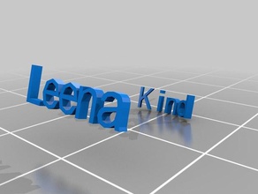 leena rings customized 3d print model - Mito3D
