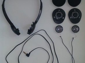 headphone speaker audio 3d print model - Mito3D