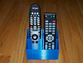 tv remote stand organization 3d print model - Mito3D
