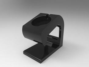 apple wacht support gadgets watch stand 3d print model - Mito3D