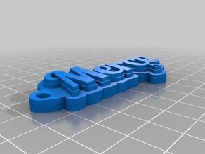 noms mer e - Organisation kundengebundene 3d print model - Mito3D