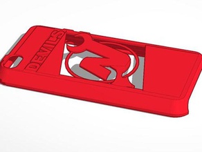 nj devils ipod 4 case mobile phone hi ipod4 njd poop why you looking 3d print model - Mito3D
