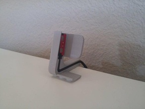 verdichtete Kies-Ständer aus Stahl office pebble stand Uhr 3d print model - Mito3D