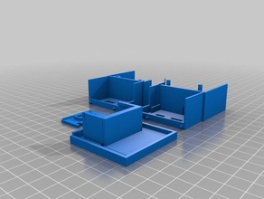 inspirado edifícios e estruturas tomica 3d print model - Mito3D