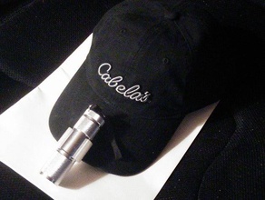 lampe de poche led bord du chapeau, clip sport et loisirs ras-bord la chapeau sketchup 3d print model - Mito3D