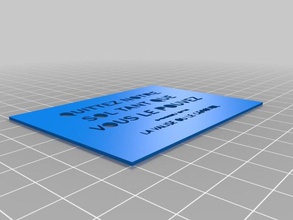 choisi art outils personnalisé 3d print model - Mito3D