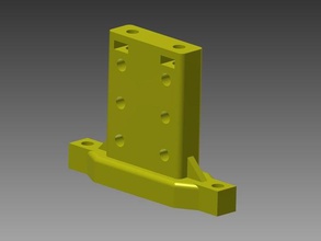 generic mounting plate 2 p3 4 1 parts 3d print model - Mito3D