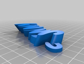 jimmy organização personalizado 3d print model - Mito3D
