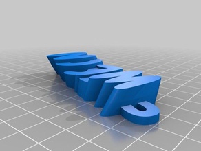 wilson organização personalizado 3d print model - Mito3D