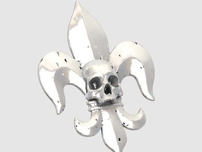 fleur skull 40k costume warhammer adepta cosplay lis larp sororitas warhammer40k 40000 wh40k 3d print model - Mito3D