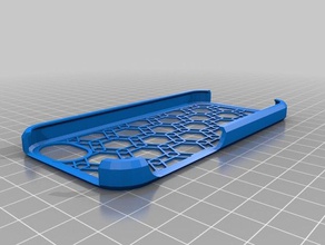 iphone 5 mobile phone customized 3d print model - Mito3D
