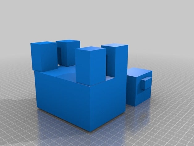 juarez minecraft cochon L'impression 3d 3D print model - Mito3D