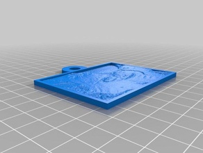 mpaule3 2d art su misura 3d print model - Mito3D